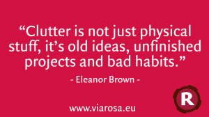 Quote6 Clutter is more