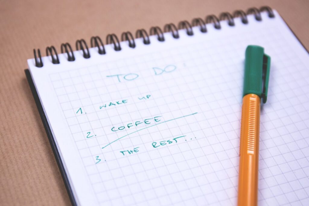 grip op huishouden door het maken van een plan voor routines